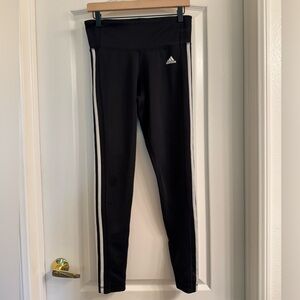 Adidas Black and White Leggings